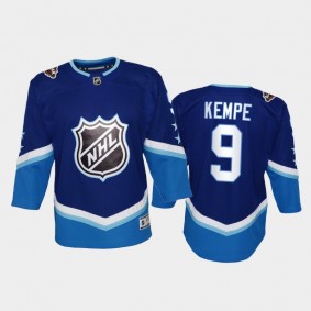 Adrian Kempe 2022 NHL All-Star Youth Los Angeles Kings Blue Jersey