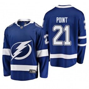 Youth Tampa Bay Lightning Brayden Point #21 Home Low-Priced Breakaway Player Blue Jersey