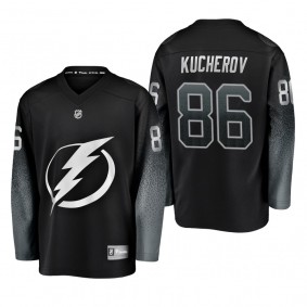 Youth Tampa Bay Lightning Nikita Kucherov #86 Alternate Cheap Breakaway Jersey - Black