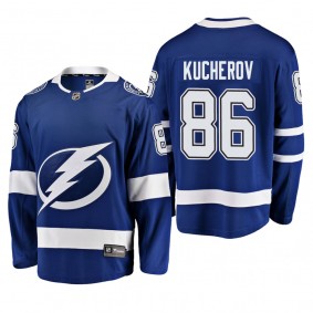Youth Tampa Bay Lightning Nikita Kucherov #86 Home Low-Priced Breakaway Player Blue Jersey
