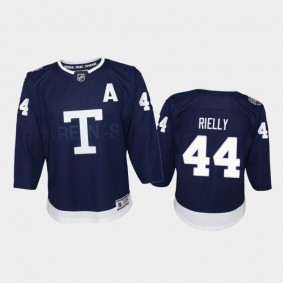 Youth Toronto Maple Leafs Morgan Rielly #44 Heritage Classic 2022 Navy Jersey