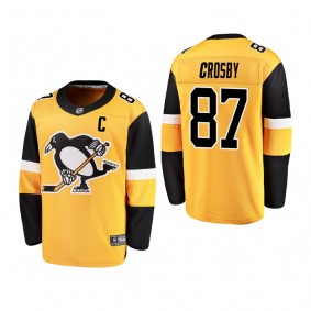 Youth Pittsburgh Penguins Sidney Crosby #87 2019 Alternate Cheap Breakaway Player Jersey - gold