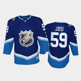 Youth Nashville Predators Roman Josi #59 2022 NHL All-Star Western Premier Blue Jersey