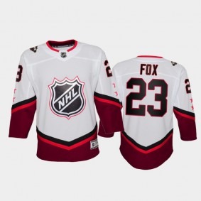 Youth New York Rangers Adam Fox #23 2022 NHL All-Star Eastern White Jersey