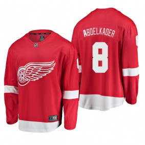 Youth Detroit Red Wings Justin Abdelkader #8 Home Low-Priced Breakaway Player Red Jersey