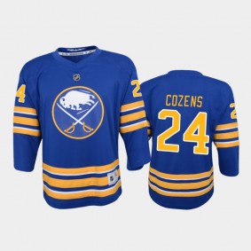 Youth Buffalo Sabres Dylan Cozens #24 Home 2020-21 Replica Royal Jersey