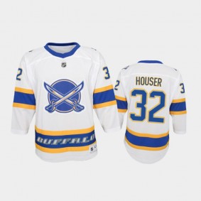 Youth Buffalo Sabres Michael Houser #32 Reverse Retro 2021 White Jersey